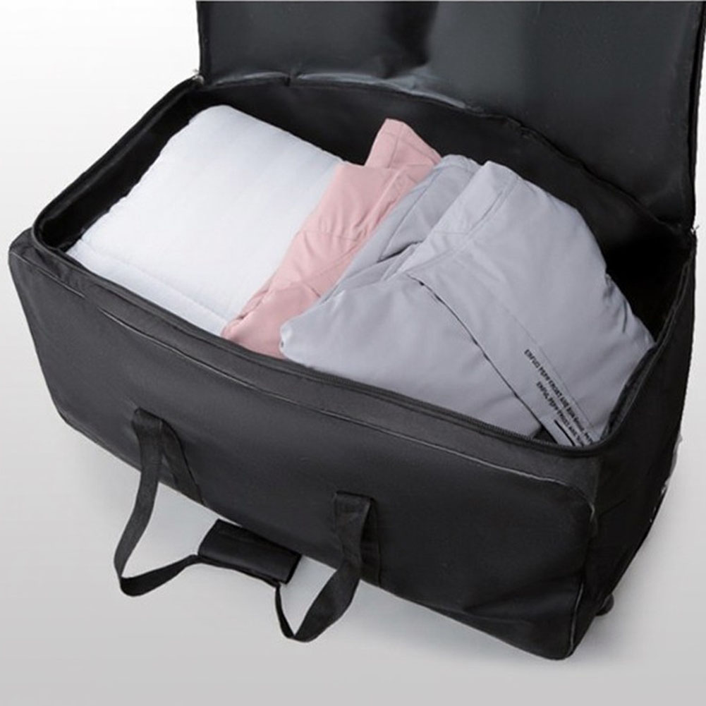 Foldable Rolling Luggage Bag - Tas Koper Lipat untuk Pindahan Asrama