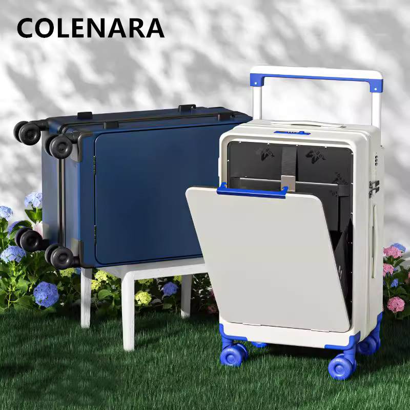Front Opening Laptop Luggage 24 Inch - Koper COLENARA ABS+PC Bukaan Depan untuk