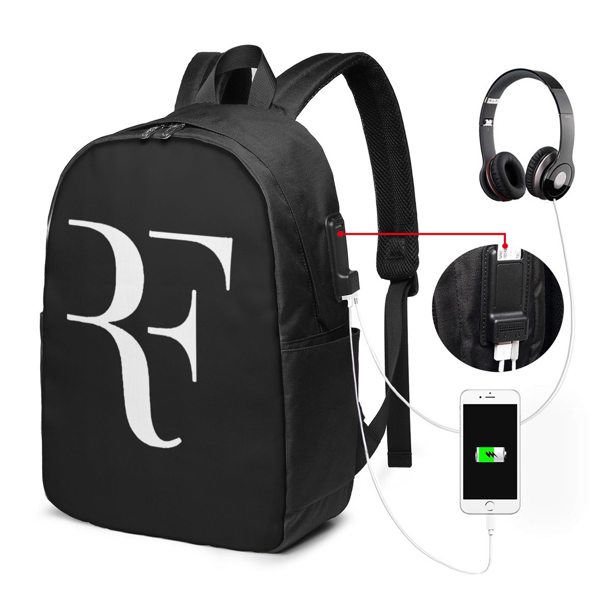 Handbags - Roger Federer Tas Ransel Travel Notebook