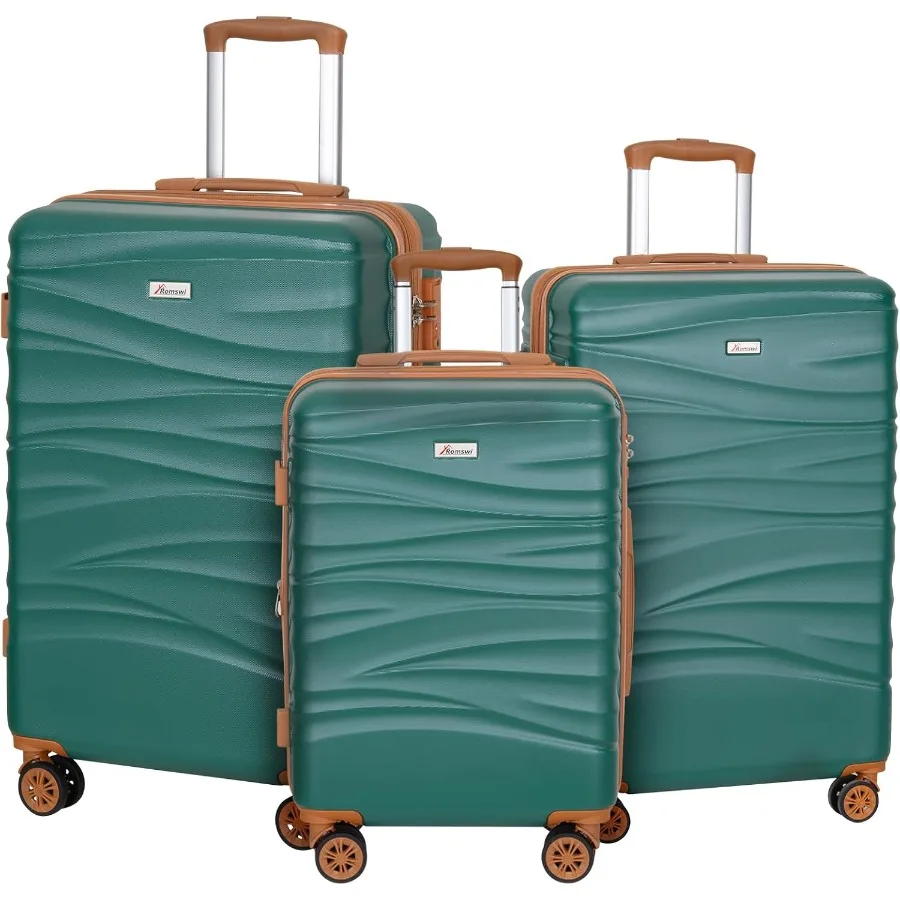 Expandable Hard Shell Luggage Set - Set Koper 3 Buah dengan Casing
