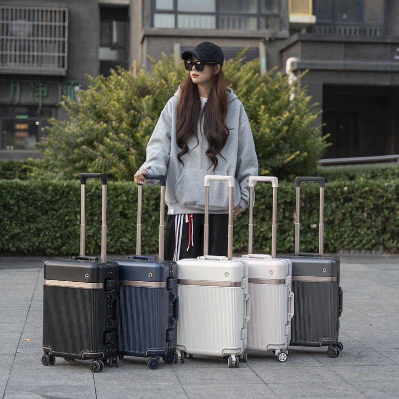 Koper Troli Perjalanan 20/22/2 - Aluminum Frame Carry On Luggage ulasan dan harga