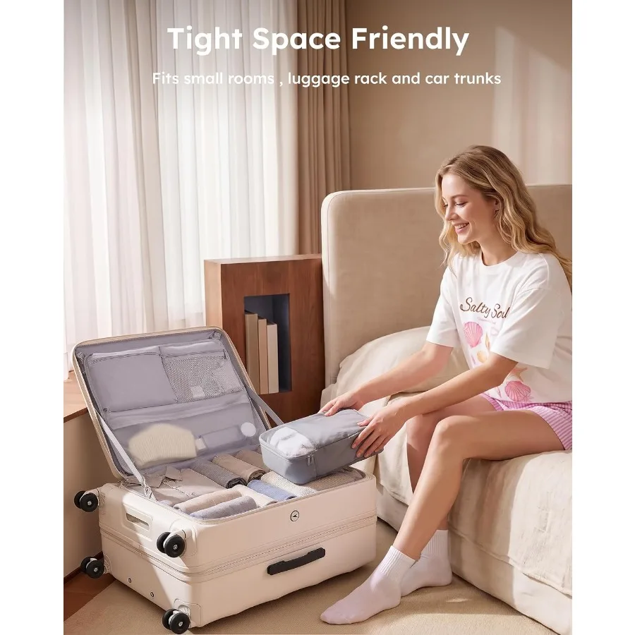 Set Koper dengan Bukaan Atas y - Expandable Hard Shell Luggage Set ulasan dan harga
