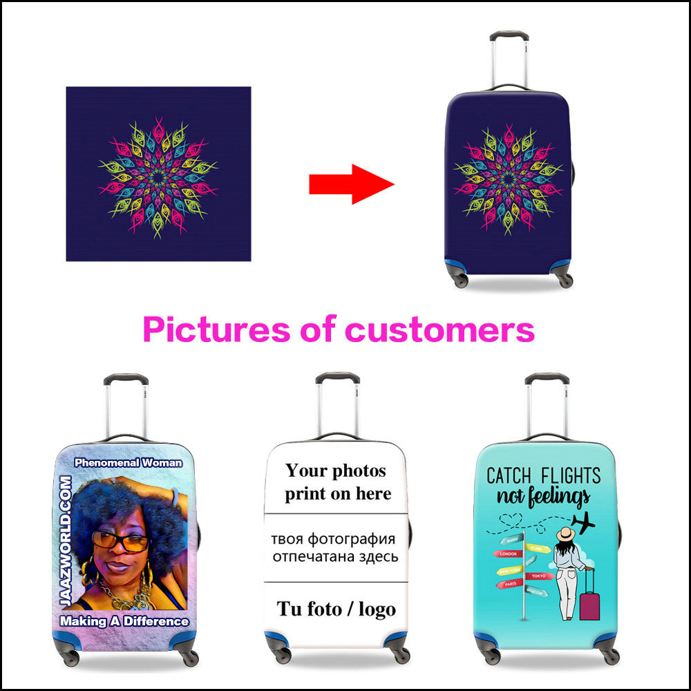 Penutup Koper Santa Claus Nata - Waterproof Suitcase Cover Protector ulasan dan harga