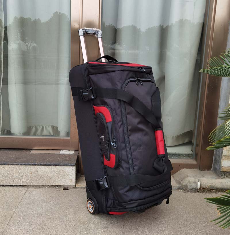 Tas Koper Beroda Kapasitas Bes - Foldable Rolling Luggage Bag ulasan dan harga