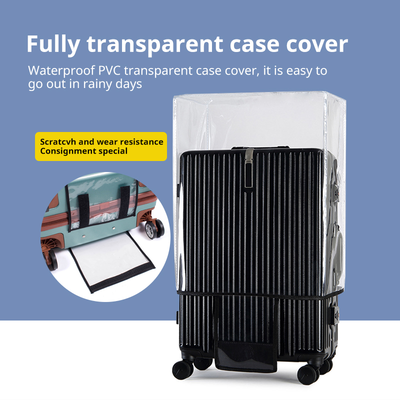 Sarung pelindung koper transpa - Luggage Protective Cover Transparent ulasan dan harga