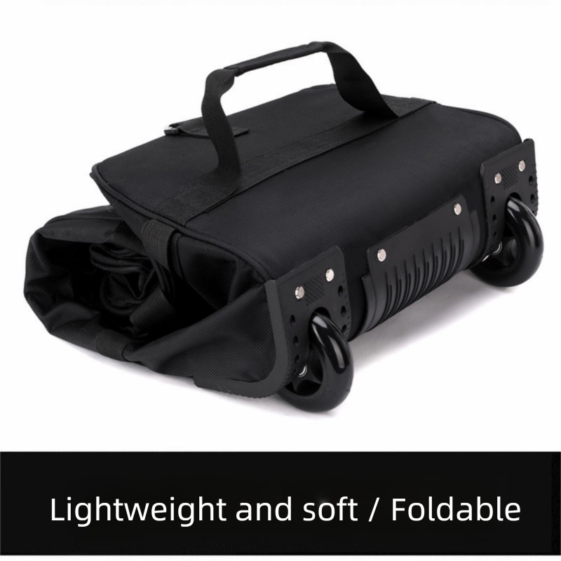 Tas Duffel Lipat Tahan Air Ber - Foldable Rolling Luggage Bag ulasan dan harga