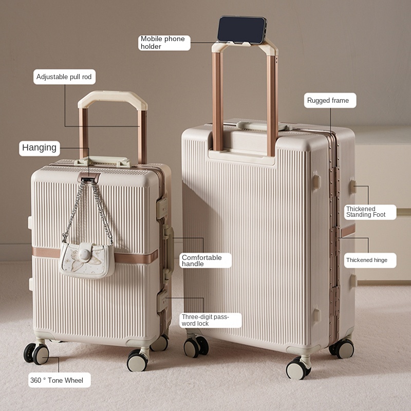 Tas Koper Baru 2026, Koper Kab - Aluminum Frame Carry On Luggage ulasan dan harga