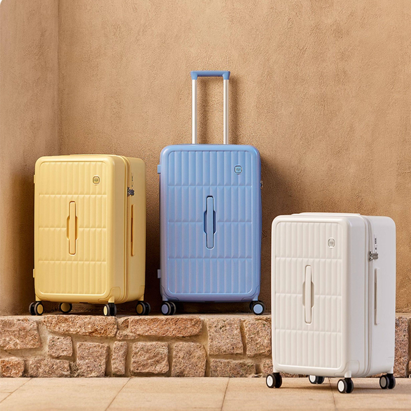 Koper dengan Tutup Samping, La - Spinner Wheel Rolling Suitcase 20 Inch ulasan dan harga