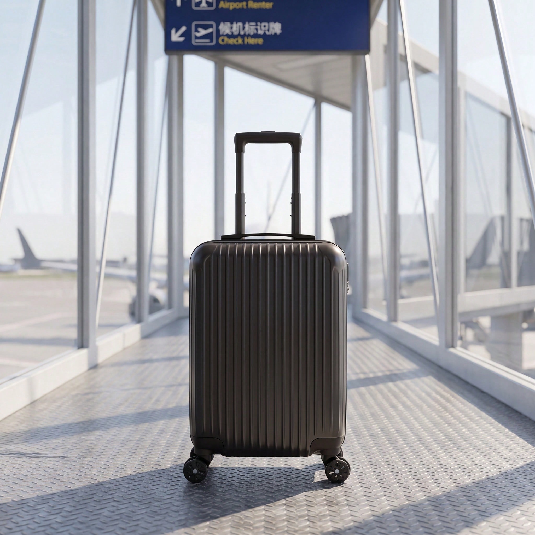 Koper Kabin ABS 20 Inci, Koper - Cabin Size Lightweight Travel Trolley ulasan dan harga