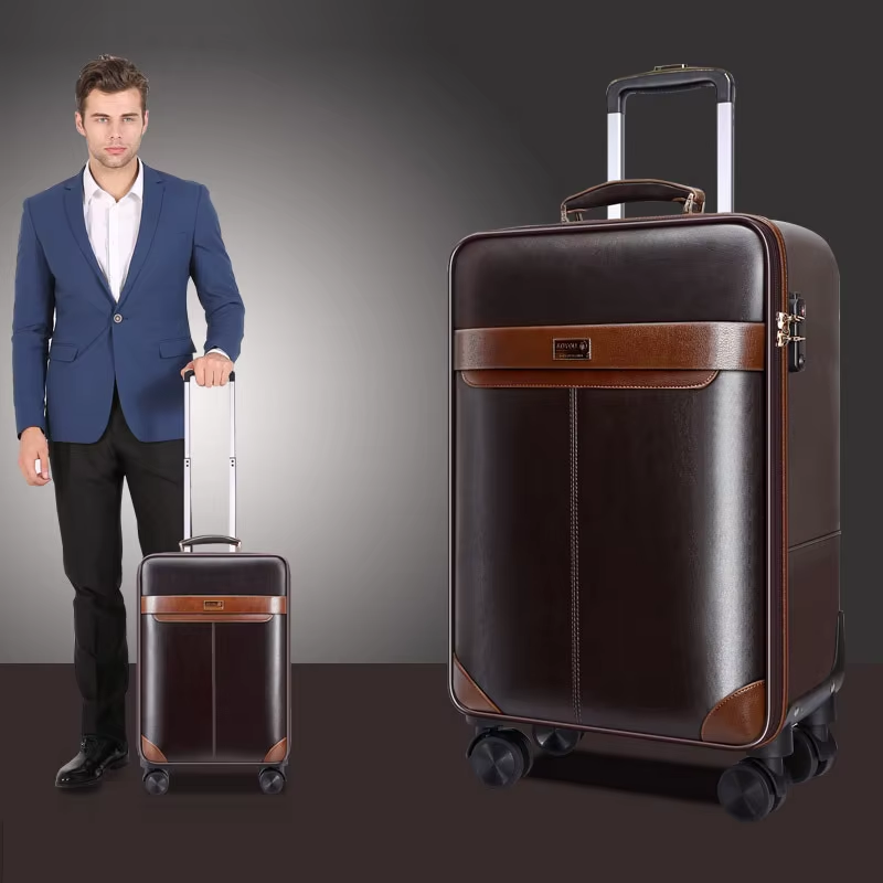 Set Bagasi Bergulir Kulit PREM - Spinner Wheel Rolling Suitcase 20 Inch ulasan dan harga