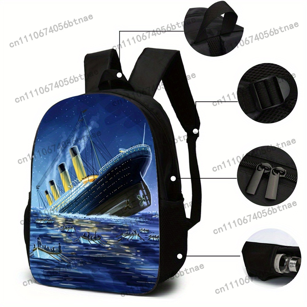 Set Ransel Motif Titanic 3 Bua - Handbags ulasan dan harga