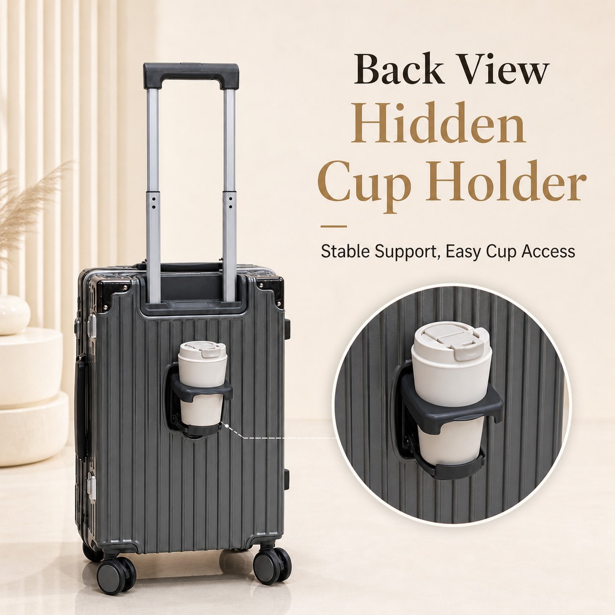 Koper Kabin 20 Inci, Disetujui - Cabin Size Lightweight Travel Trolley ulasan dan harga