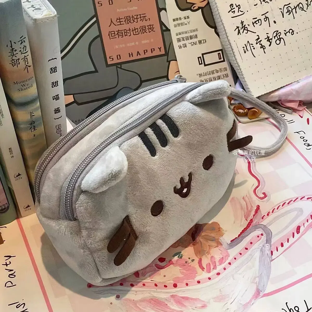 Kotak Pensil Kartun Kucing Gem - Cosmetic Bags ulasan dan harga