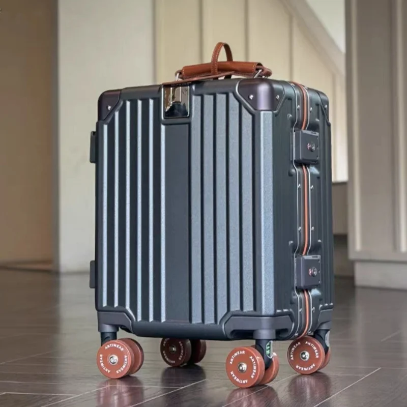 14 inci, Koper Roda Ringan unt - Aluminum Frame Carry On Luggage ulasan dan harga