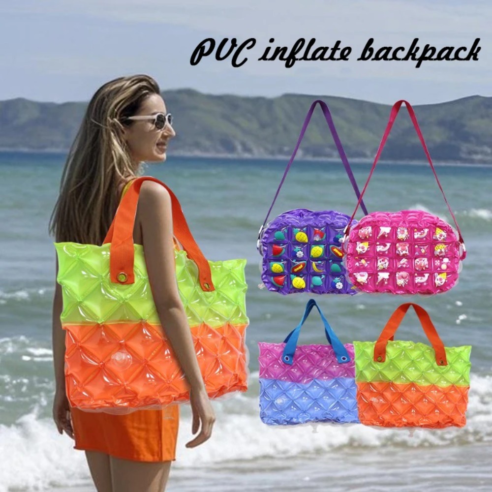 Tas Selempang Tiup PVC Motif L - Handbags ulasan dan harga