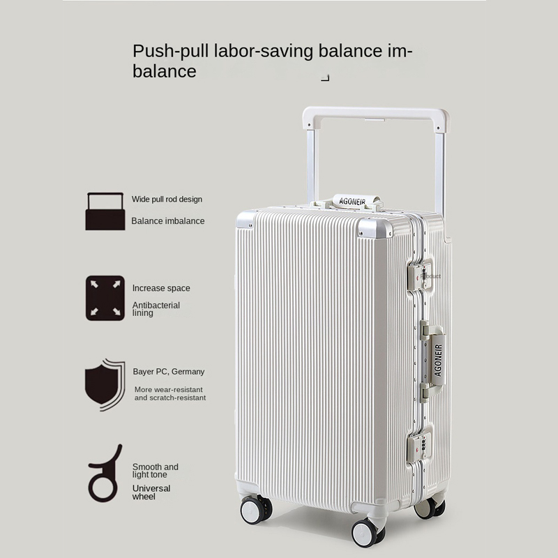 Koper Travel Pegangan Lebar 20 - Aluminum Frame Carry On Luggage ulasan dan harga