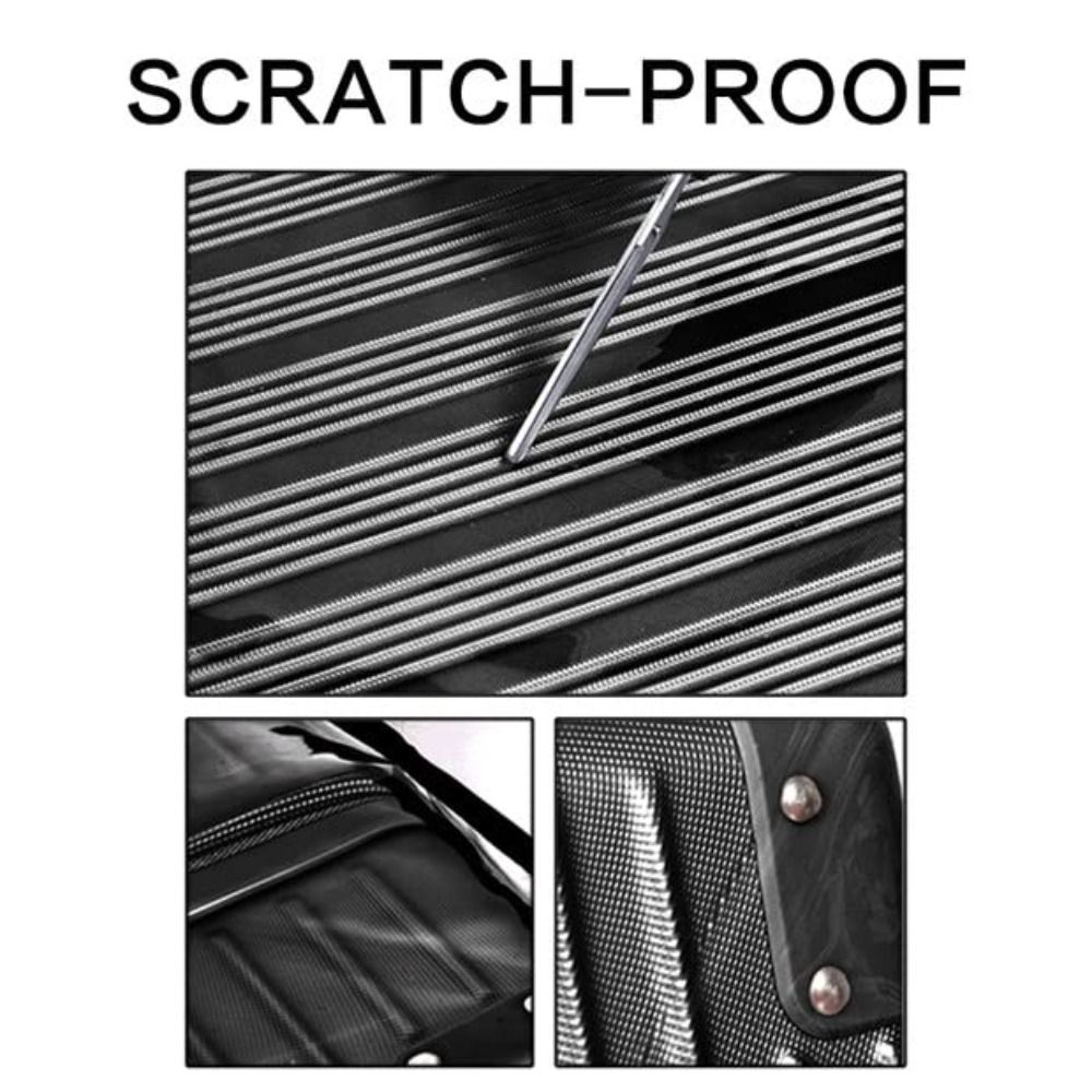 Penutup Koper Transparan PVC A - Waterproof Suitcase Cover Protector ulasan dan harga