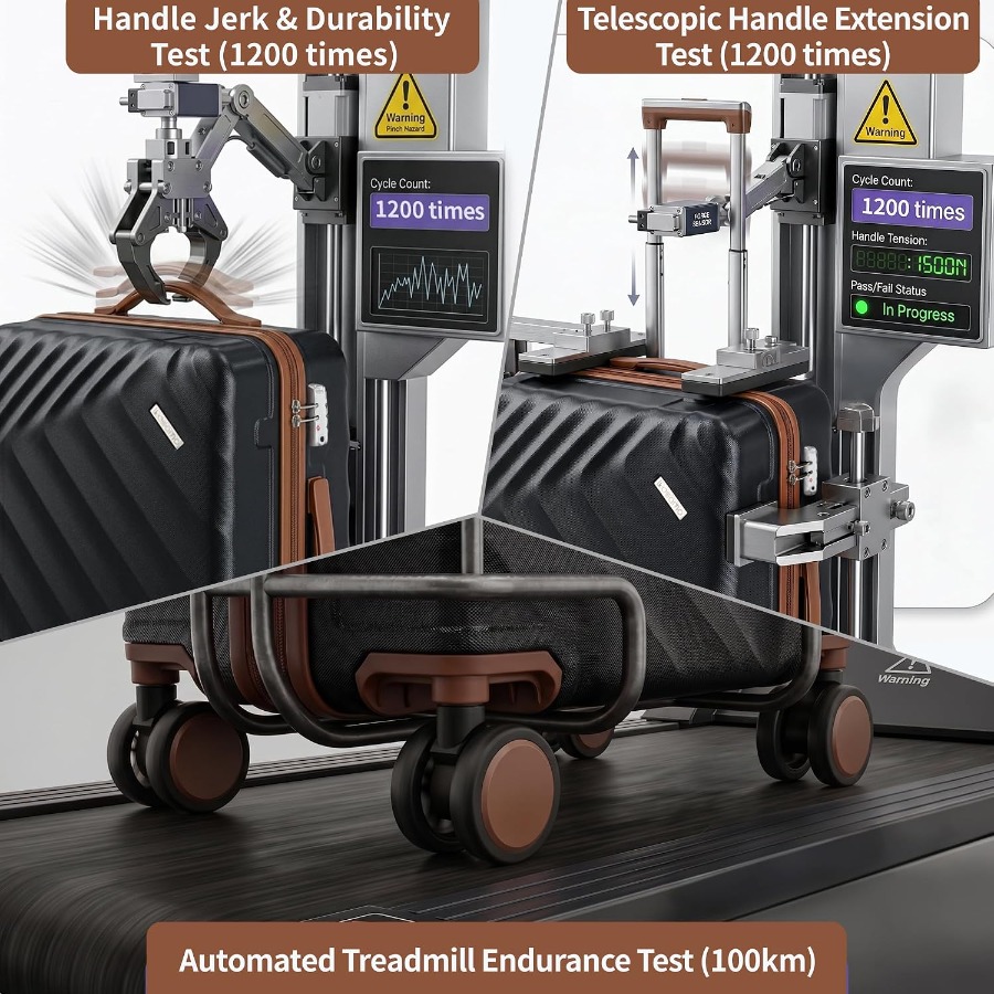 Set Koper dengan Cangkang Kera - Expandable Hard Shell Luggage Set ulasan dan harga