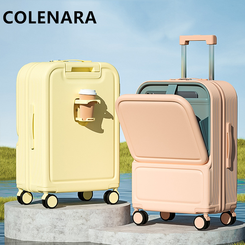 COLENARA ABS+PC Koper Pembukaa - Front Opening Laptop Luggage 24 Inch ulasan dan harga