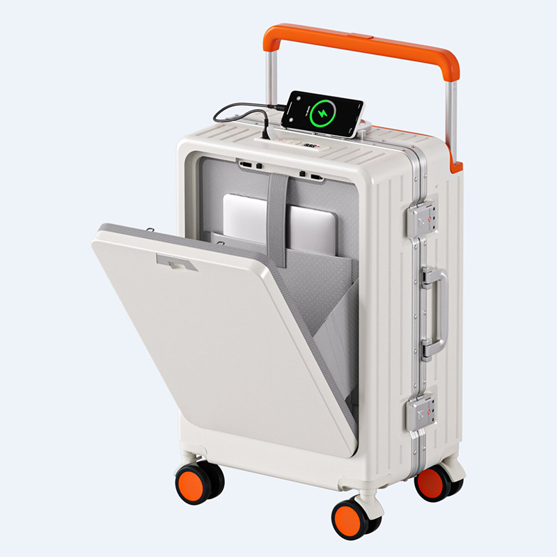 Koper Aluminium 20/24/26 inci  - Spinner Wheel Rolling Suitcase 20 Inch ulasan dan harga