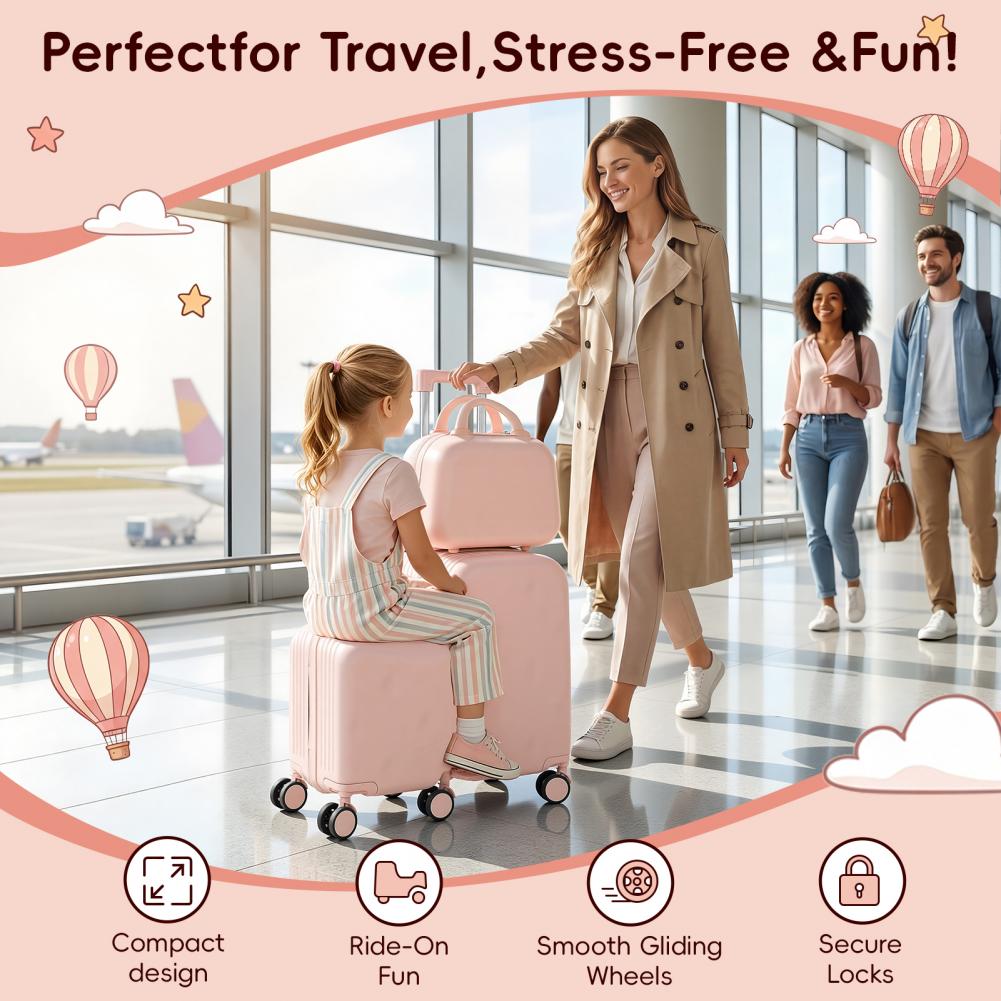 Skuter Seru 20 Inci untuk Anak - Kids Ride On Suitcase Scooter ulasan dan harga